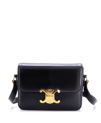 Teen Triomphe Shoulder Bag Smooth Calfskin