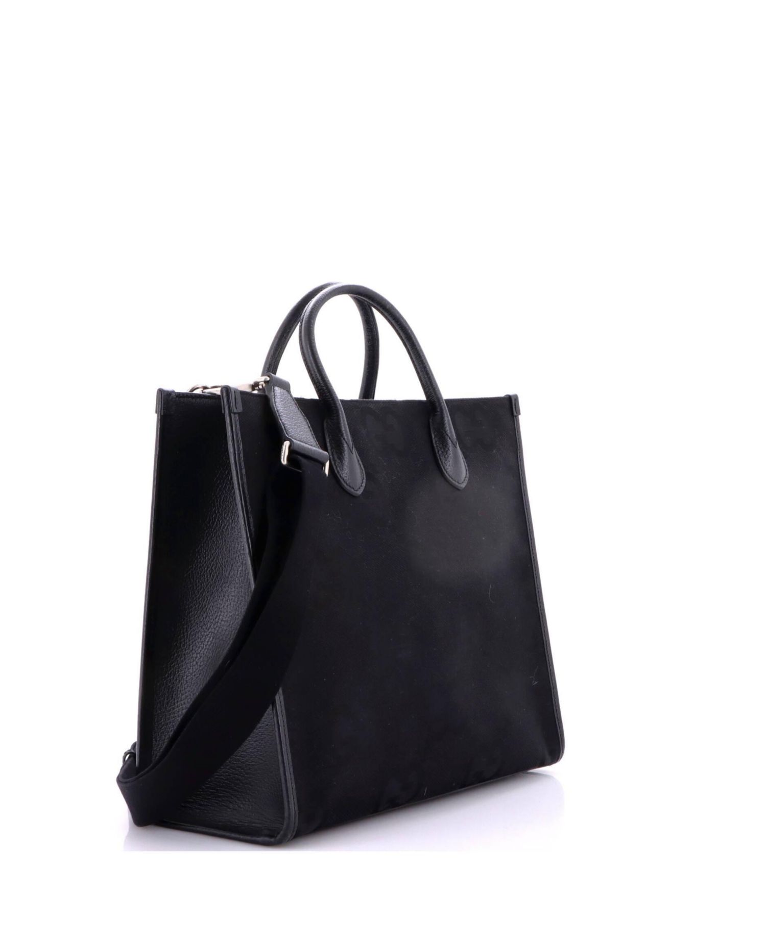 Jumbo GG Canvas Convertible Laptop-Compatible Tote