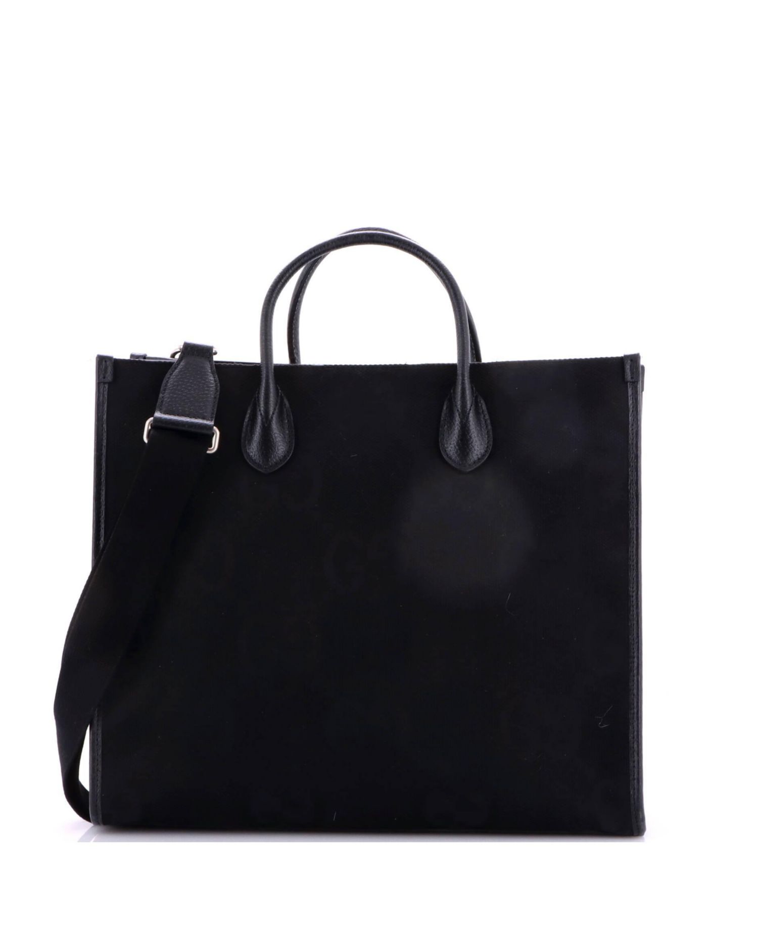 Jumbo GG Canvas Convertible Laptop-Compatible Tote