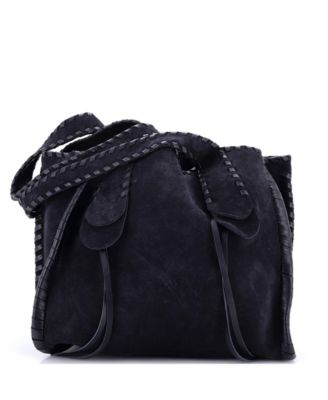 Medium Mony Tote Suede