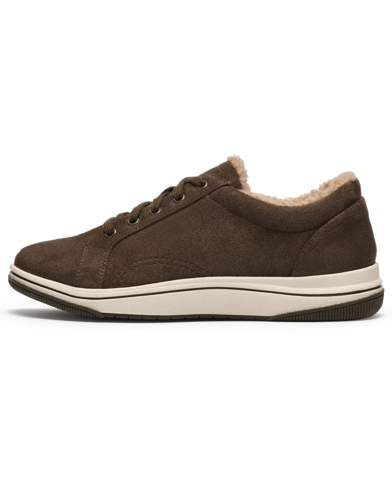 Women's Breeze Warm Suede Faux Fur Sneakers
