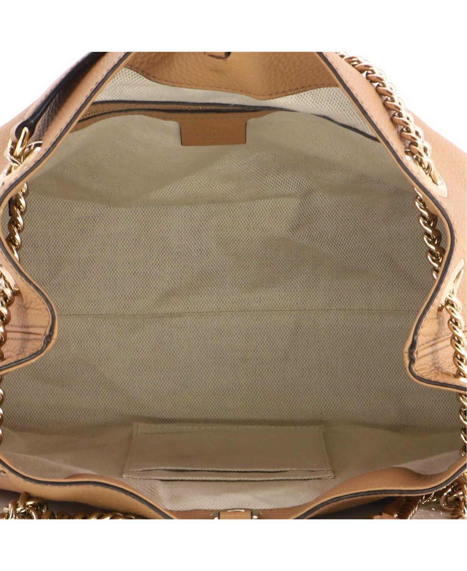 Medium Soho Chain Strap Shoulder Bag Leather