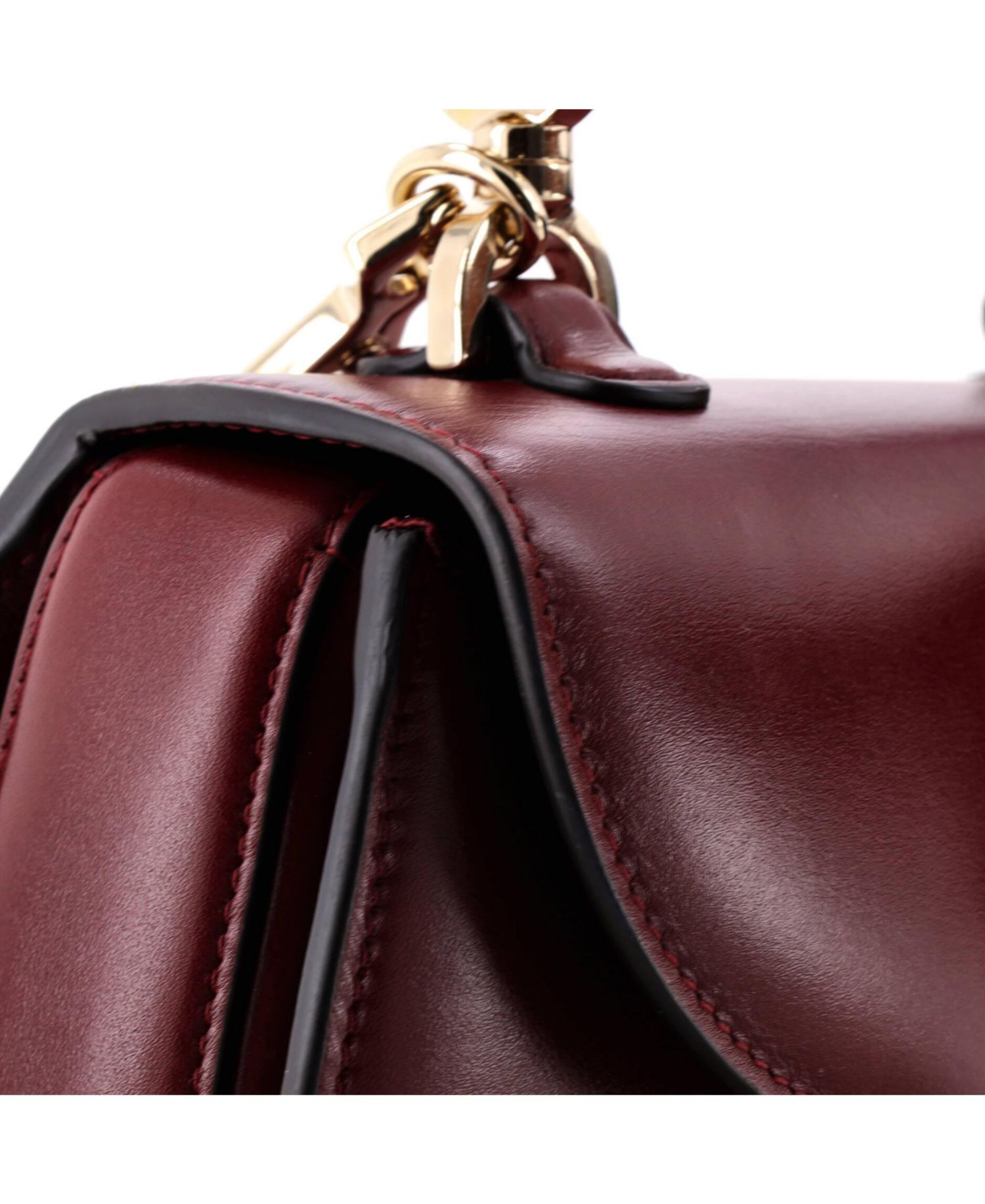 Small Bamboo 1947 Top Handle Bag Leather
