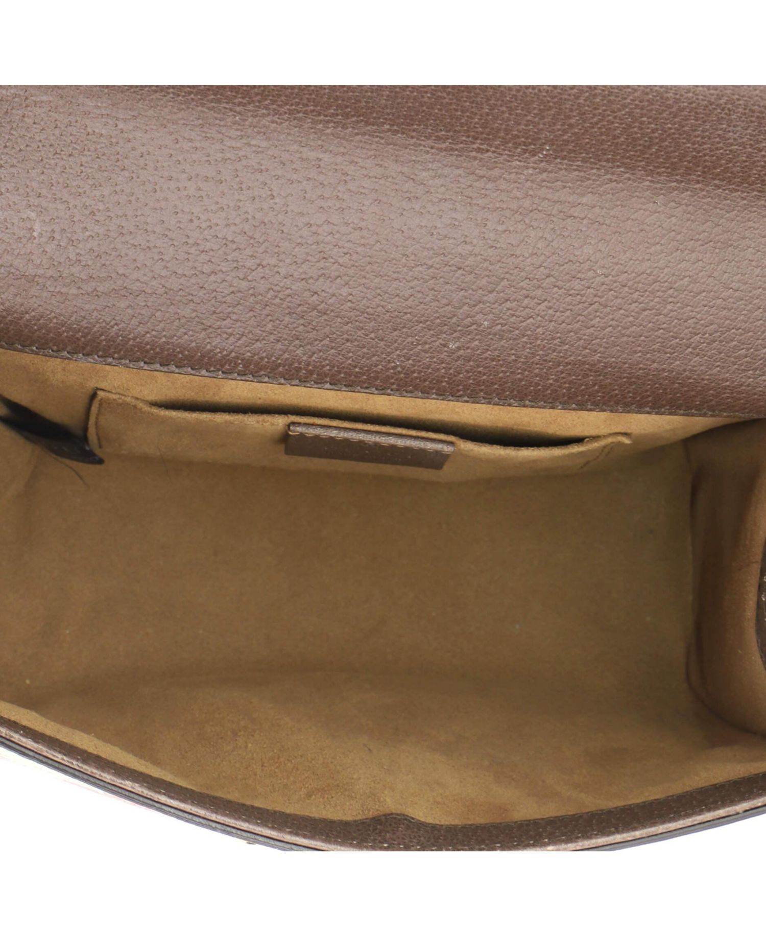 Small Padlock Tian Print GG Coated Canvas Shoulder Bag