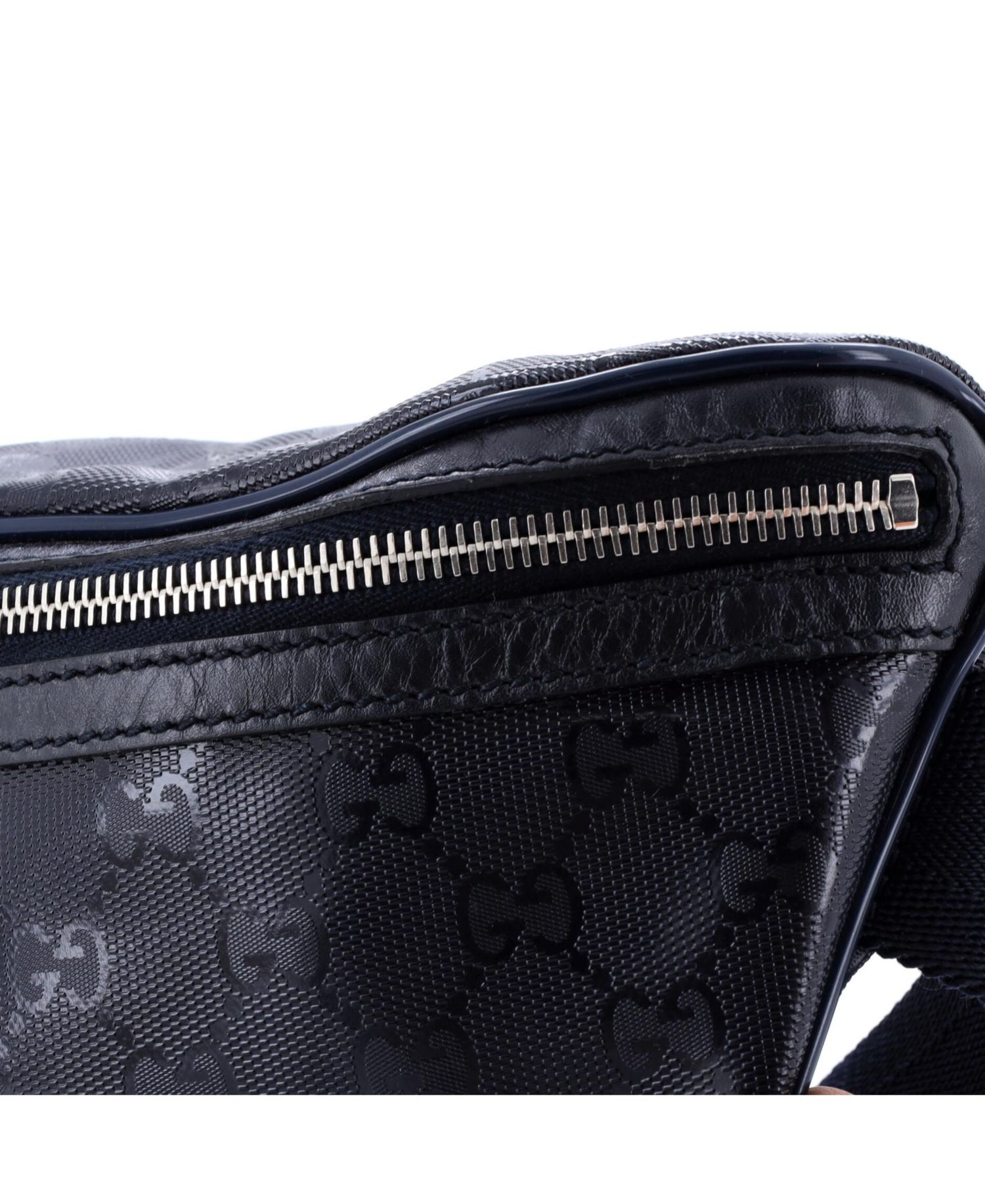 Medium Leather GG Imprime Belt Bag