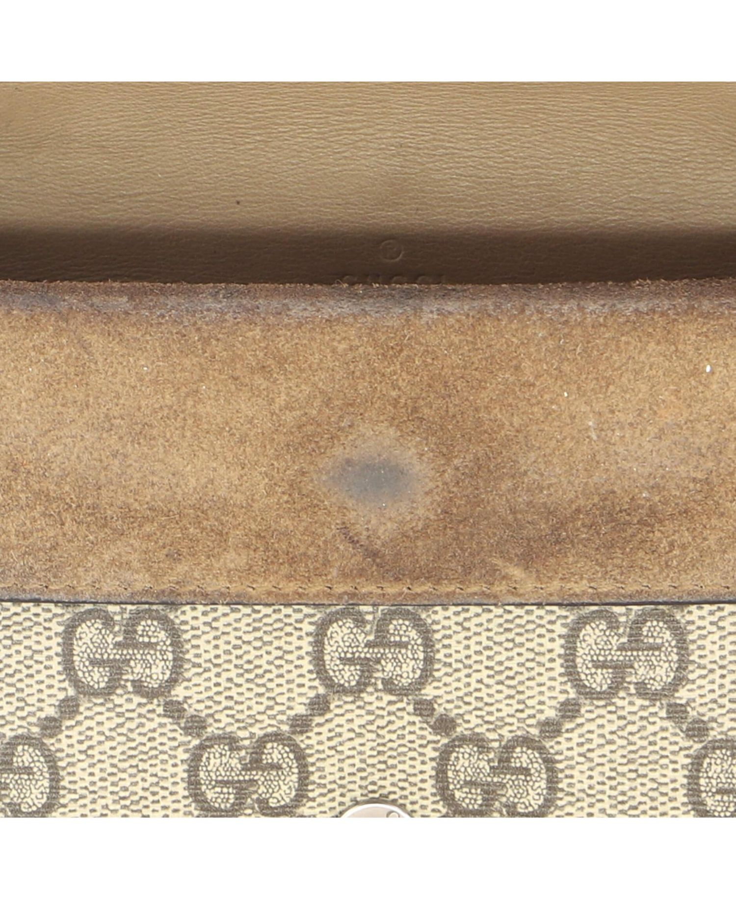 Super Mini Dionysus Crossbody Bag GG Coated Canvas