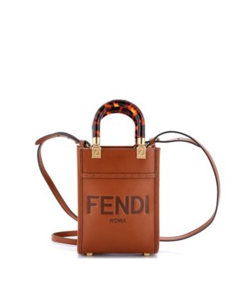 Mini Sunshine Shopper Tote Leather