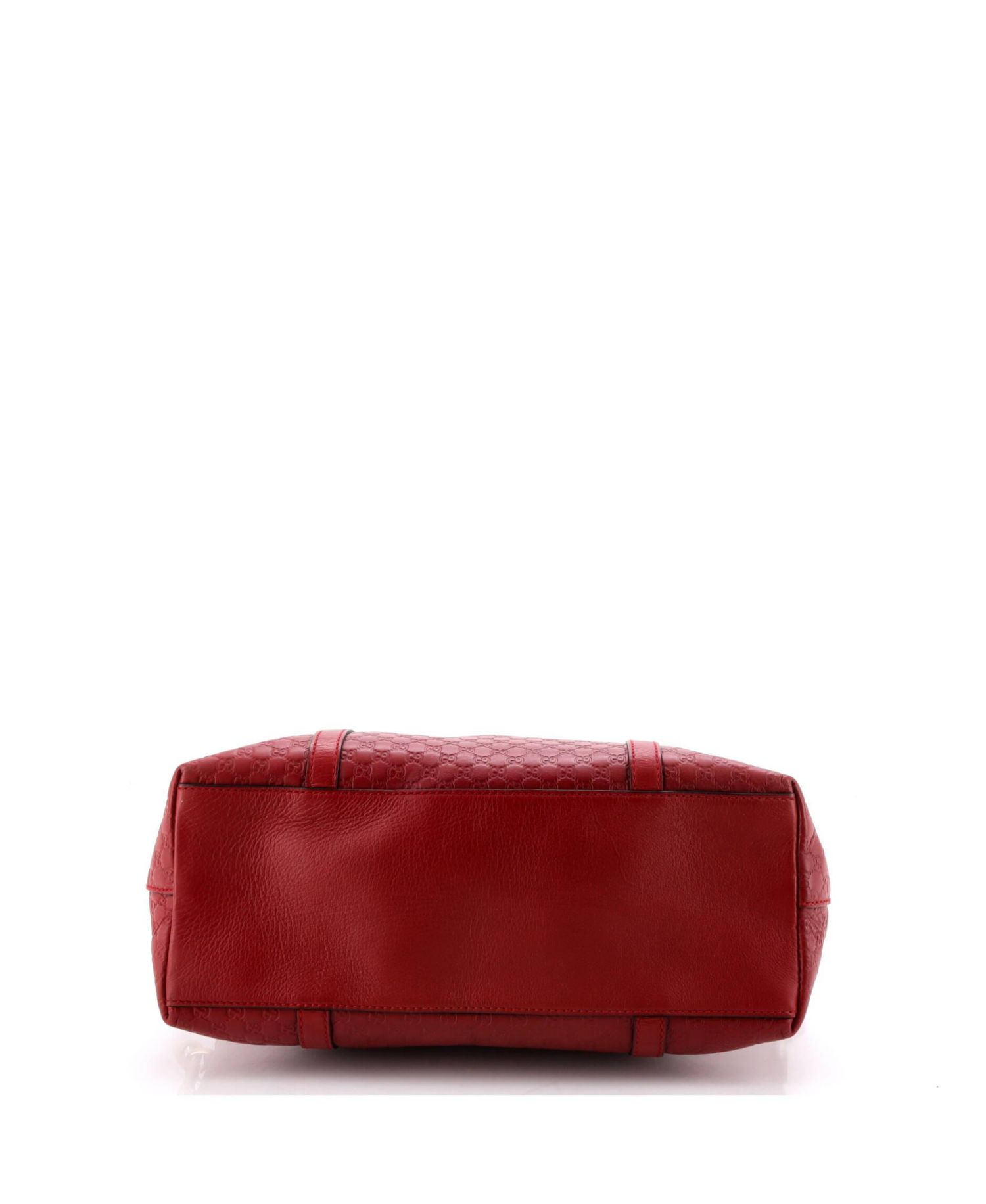 Medium Britt Convertible Dome Satchel Microguccissima Leather