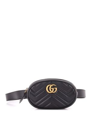 GG Marmont Matelasse Leather Belt Bag