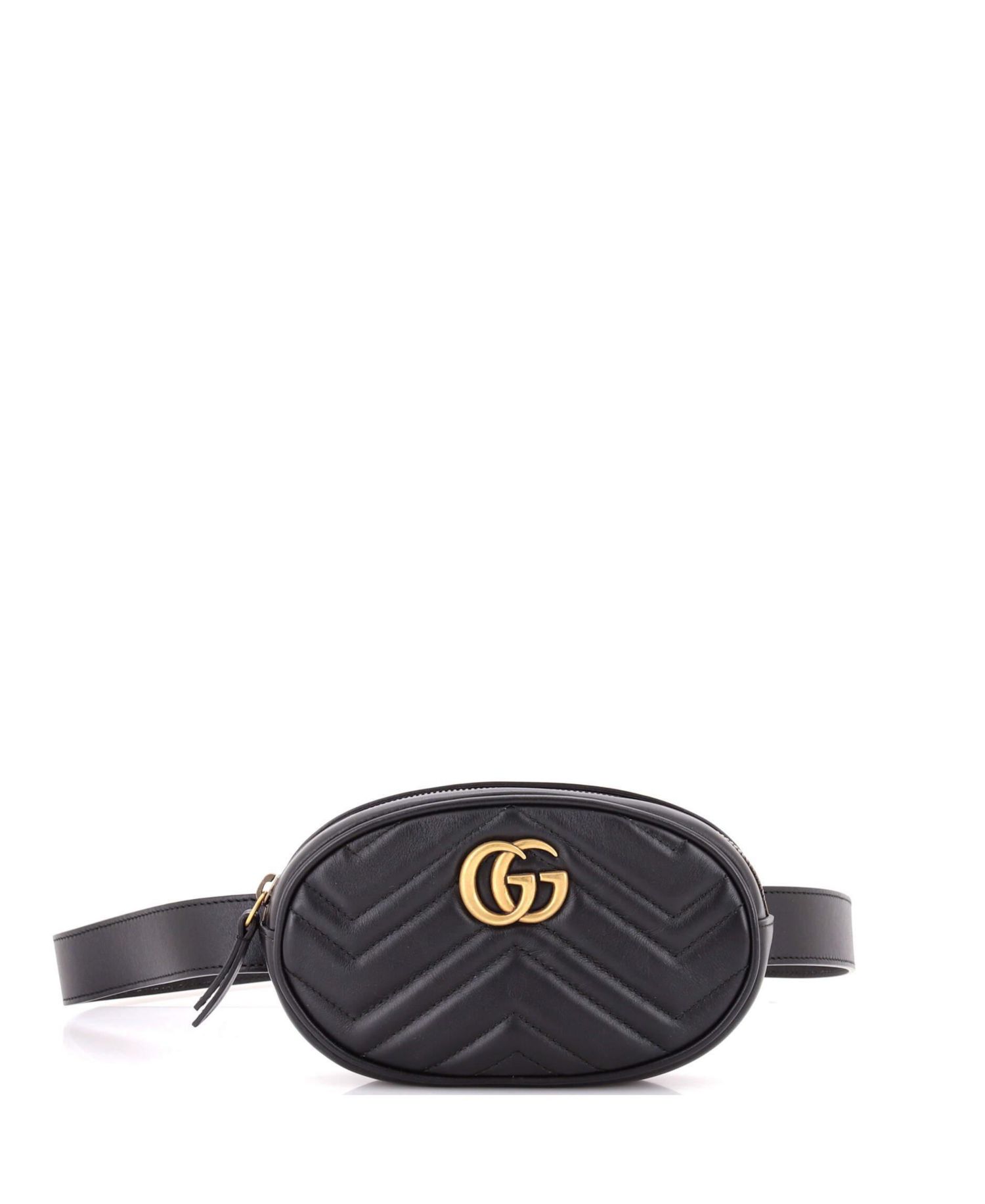 GG Marmont Matelasse Leather Belt Bag