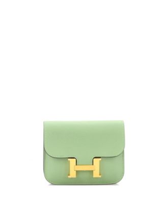 Herm&egrave;s Pre-Owned Constance Slim Leather Wallet