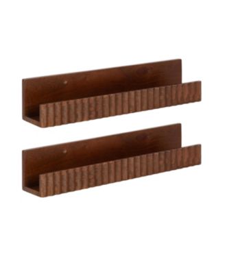Furrow Ledge Shelf Set