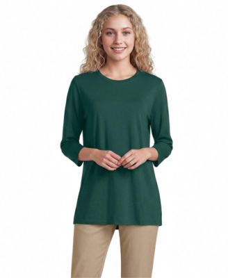 Women's 3/4 Sleeve Cotton Supima Tunic