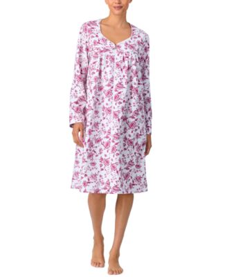 Women's Long-Sleeve Quilt Hexagon Duster Robe