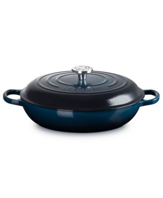Signature Enameled Cast Iron 3.5-Quart Braiser