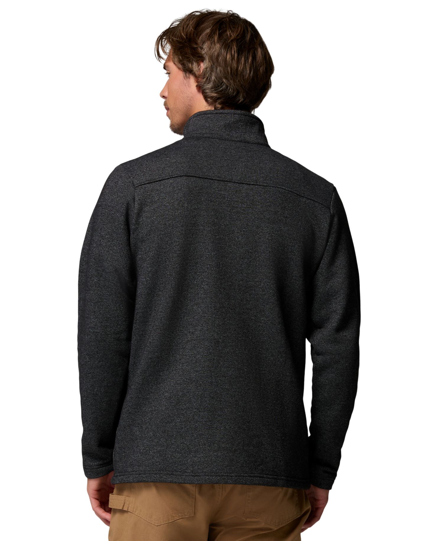 Men's Great Hart Mountain III Cotton-Blend Full Zip Sweater