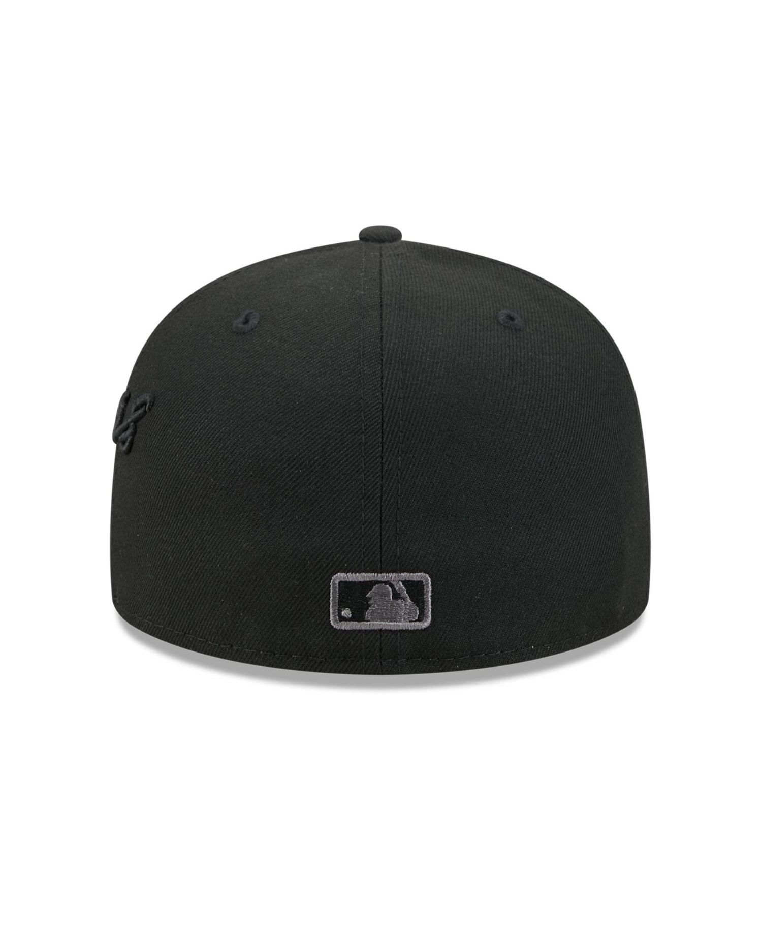 Men's Black Detroit Tigers Side Script 59FIFTY Fitted Hat