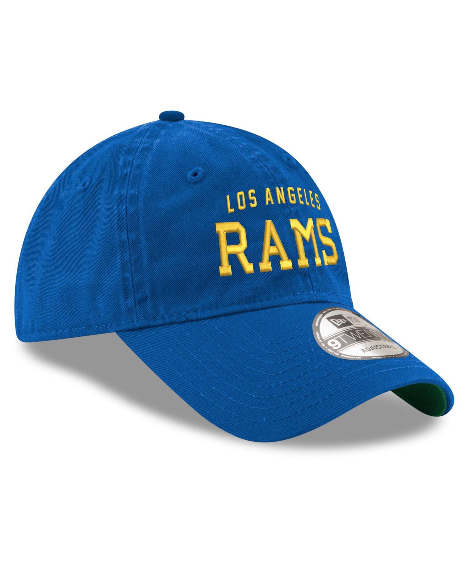 Men's Royal Los Angeles Rams Classic Sol Alternate 9TWENTY Adjustable Hat