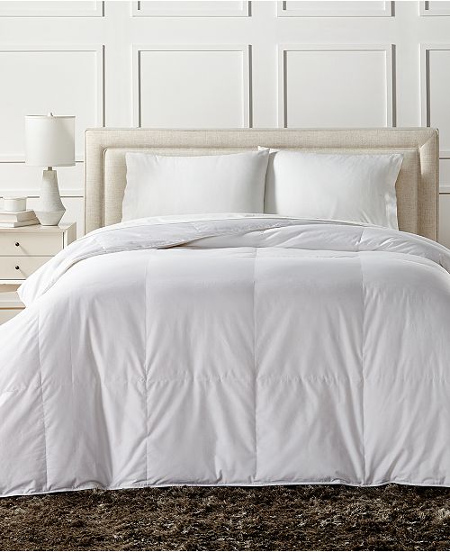 Charter Club European White Down Lightweight King Comforter, Created for Macy&#39;s & Reviews ...