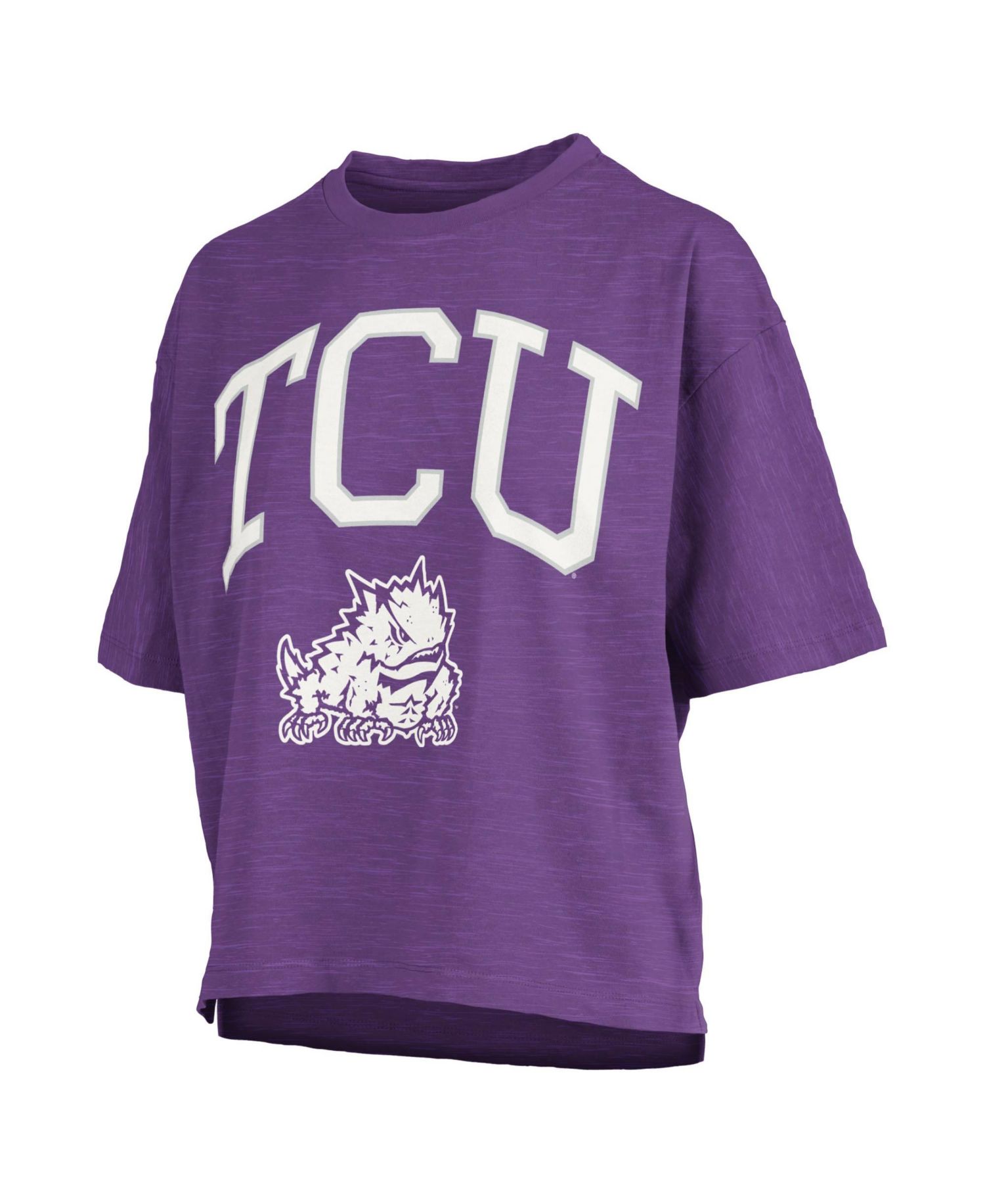 Women's Purple TCU Horned Frogs Nelson T-Shirt