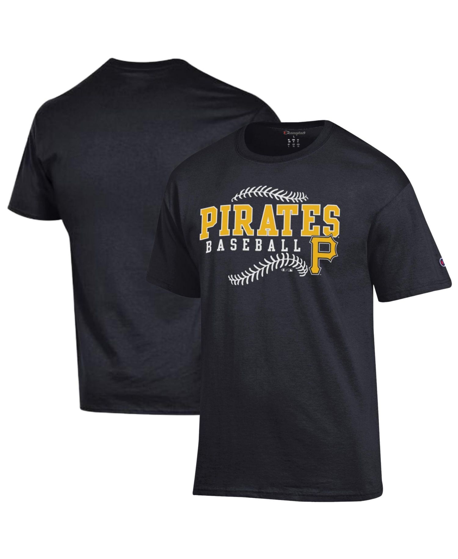 Men's Black Pittsburgh Pirates Baseball T-Shirt