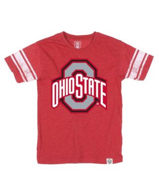 Big Boys and Girls Scarlet Ohio State Buckeyes Football Jersey T-Shirt