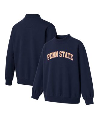 Women's  Navy Penn State Nittany Lions Monroe Mock Neck Sweatshirt