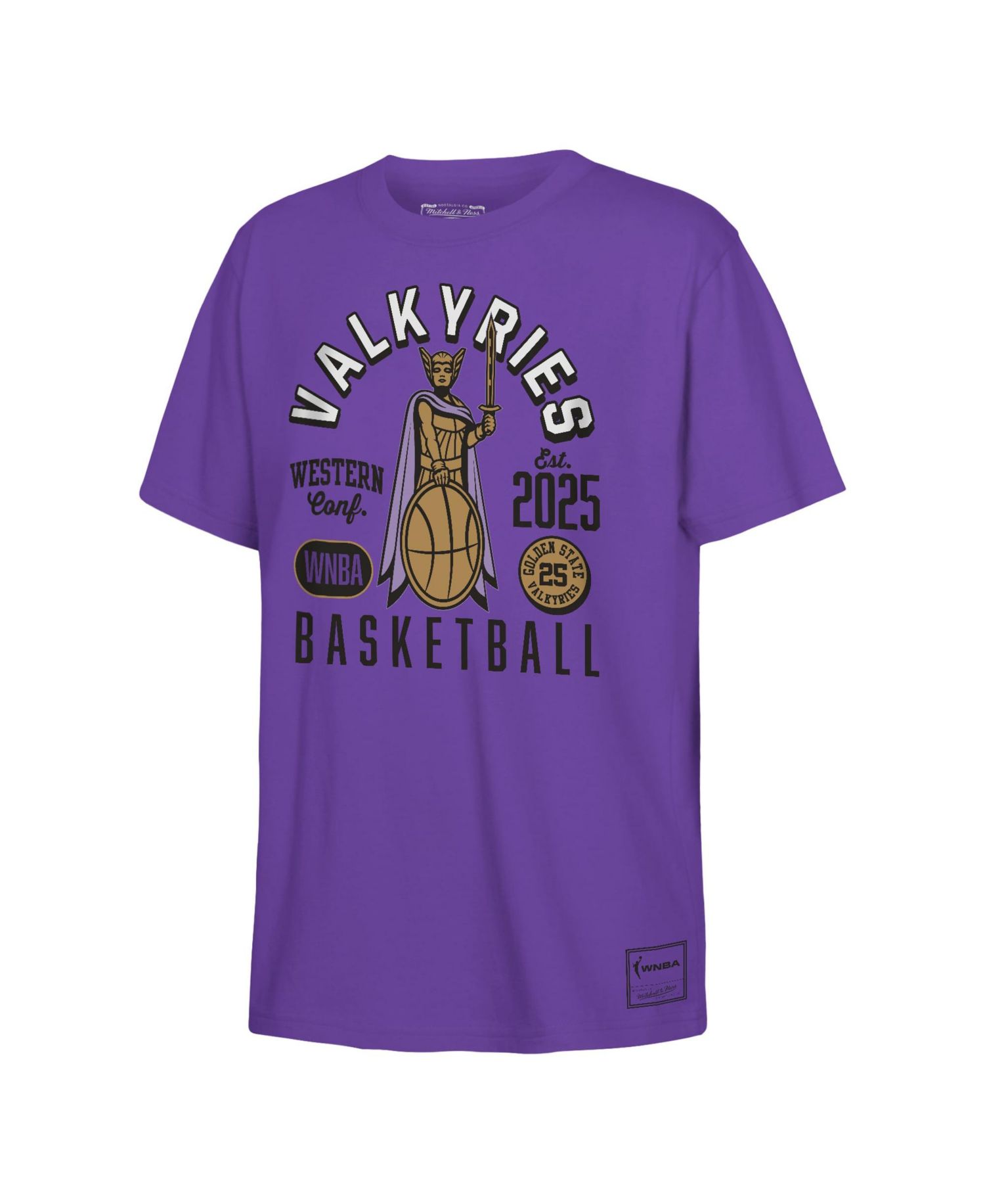 Big Boys and Girls Violet Golden State Valkyries City So Nice T-Shirt