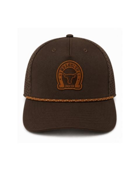 Кепка Cap X x Wrangler Brown Texas Longhorns Perforated Rope Adjustable Hat