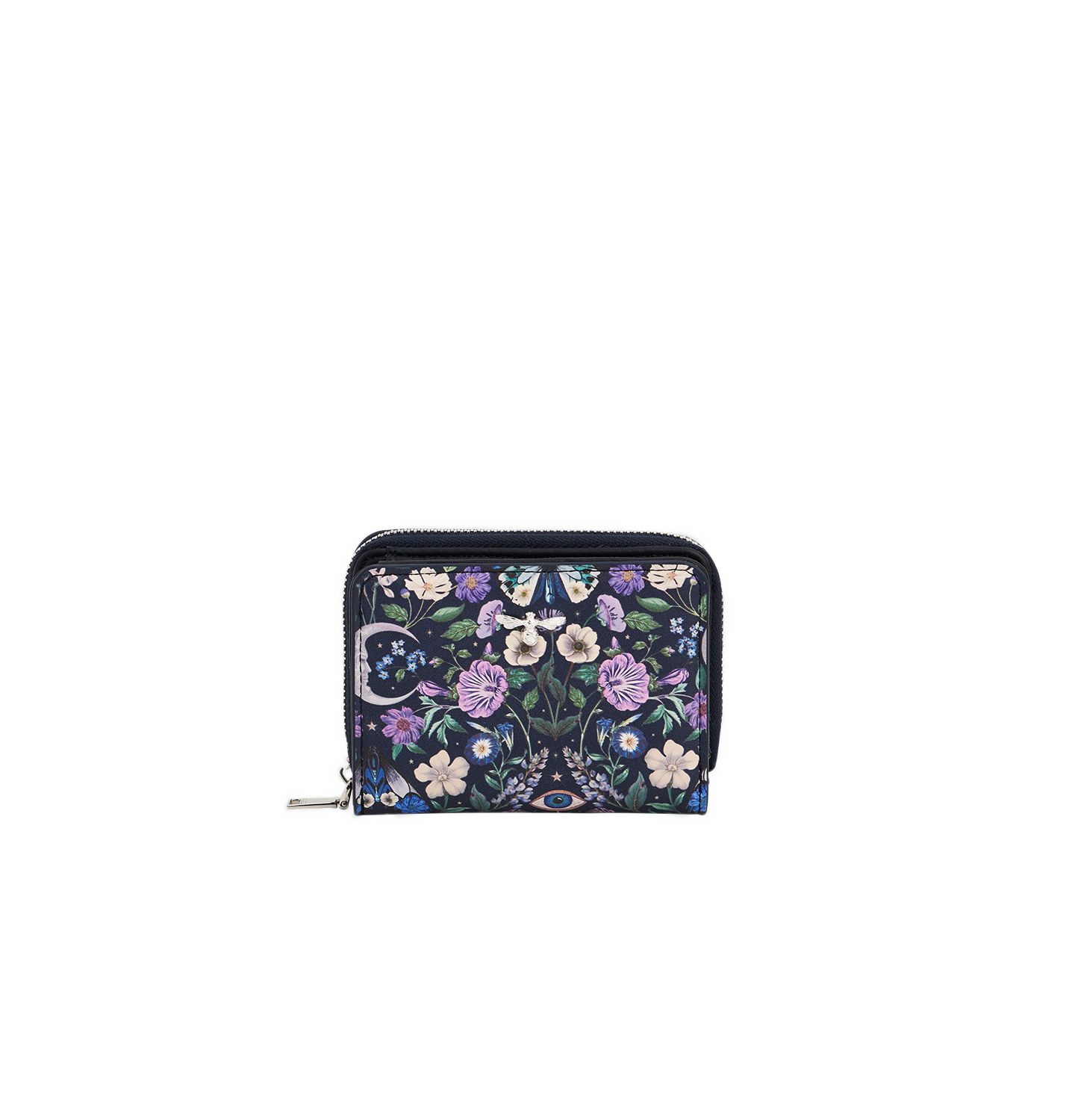 Женский кошелёк Fable England Selene Print Small Wallet, цвет: Тёмно-синий — фото 1