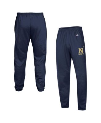 Men's  Navy Navy Midshipmen Powerblend Banded Fleece Sweatpants