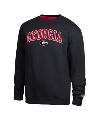 Men's Black Georgia Bulldogs Arch Sweatshirt