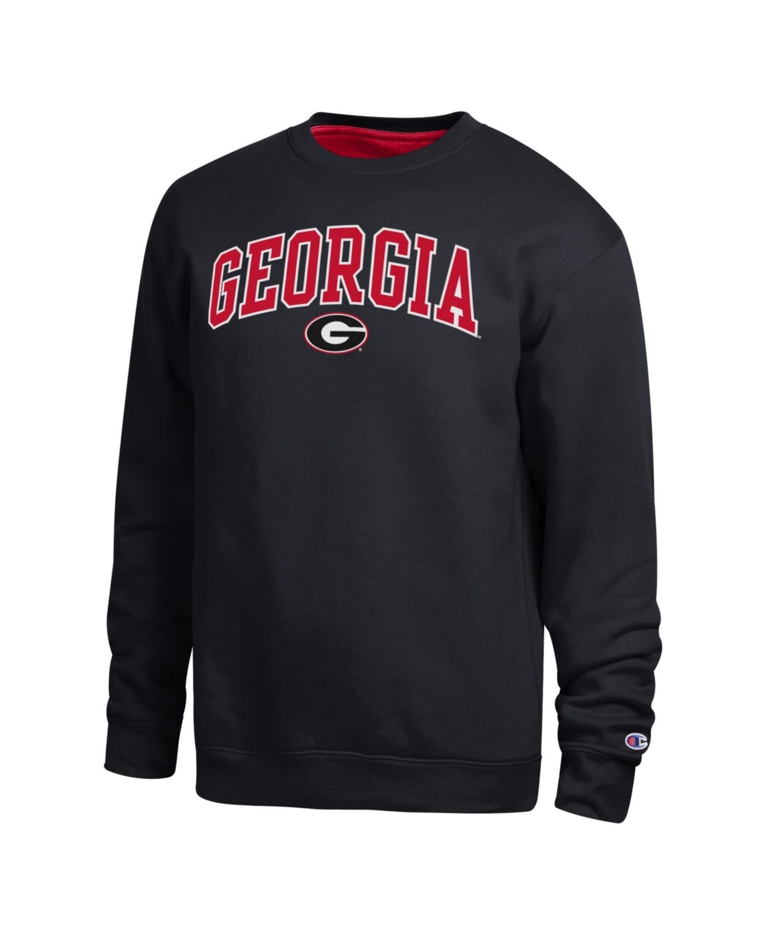 Men's Black Georgia Bulldogs Arch Sweatshirt