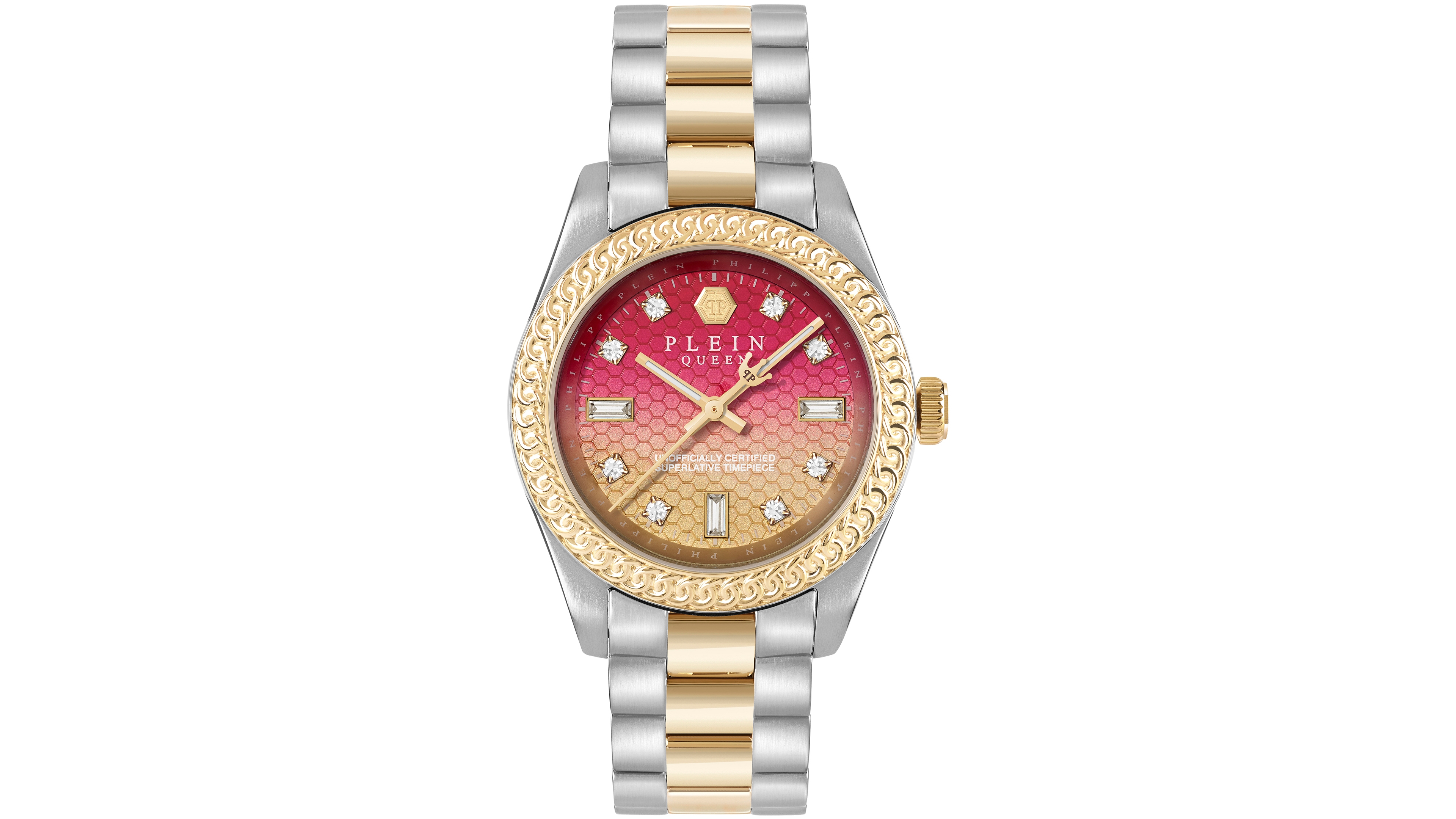 Philipp Plein Women's Queen Two-Tone Stainless Steel Bracelet Watch, 36mm