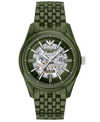 Men's Automatic Green Ceramic Watch 43mm
