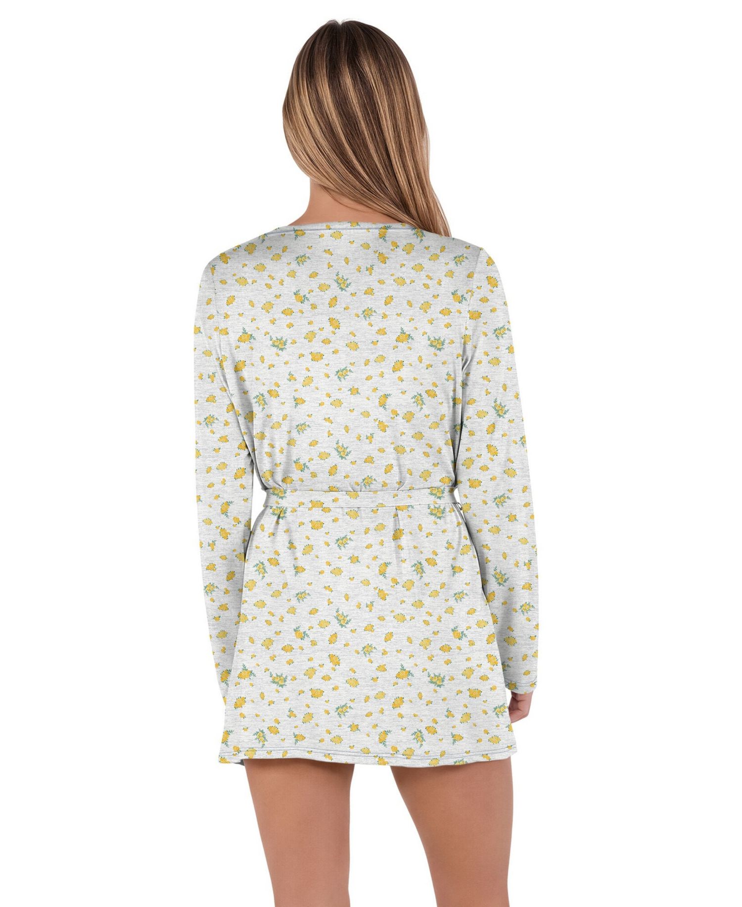 Women's Heather Gray/Gold Green Bay Packers Cora Hacci Knit Sleep Set