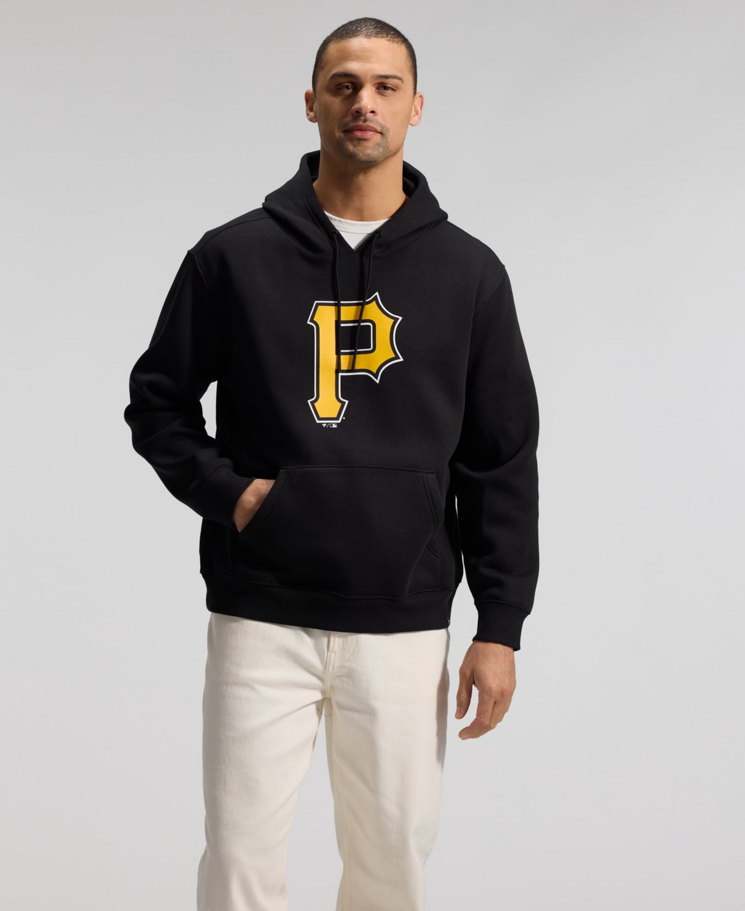Men's Black Pittsburgh Pirates Primary Logo Legacy Hoodie