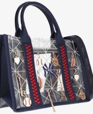 New York Yankees Charmed Whipstitch Enamel Charms Tote