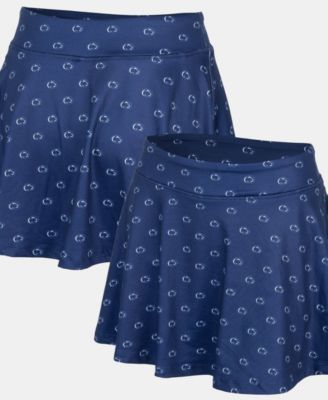 Women's Navy Penn State Nittany Lions Allover Print Flowy Skort