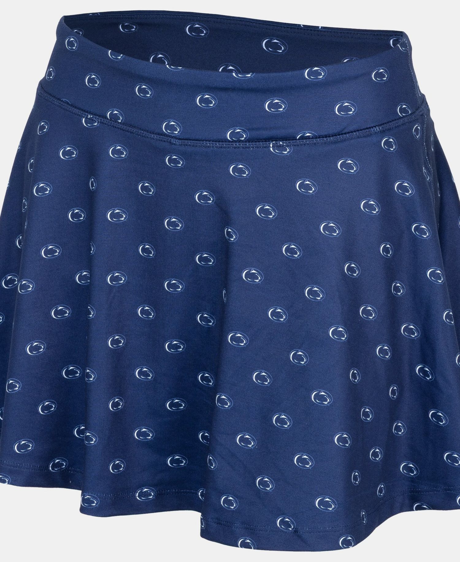 Women's Navy Penn State Nittany Lions Allover Print Flowy Skort