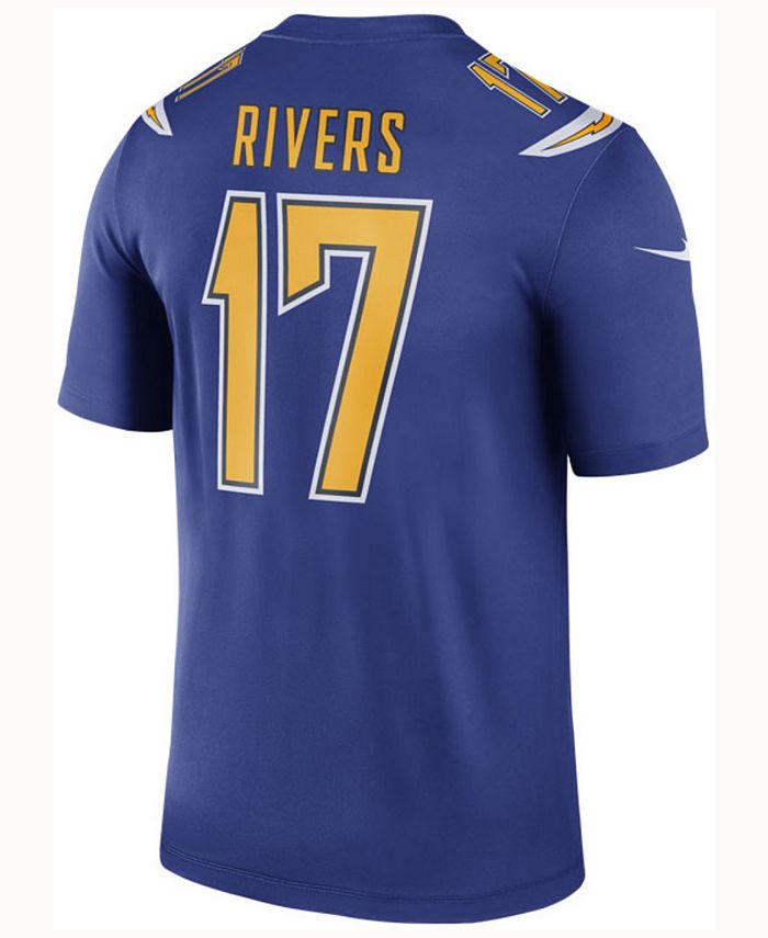 Nike Men's Philip Rivers Los Angeles Chargers Legend Color Rush Jersey -  Macy's