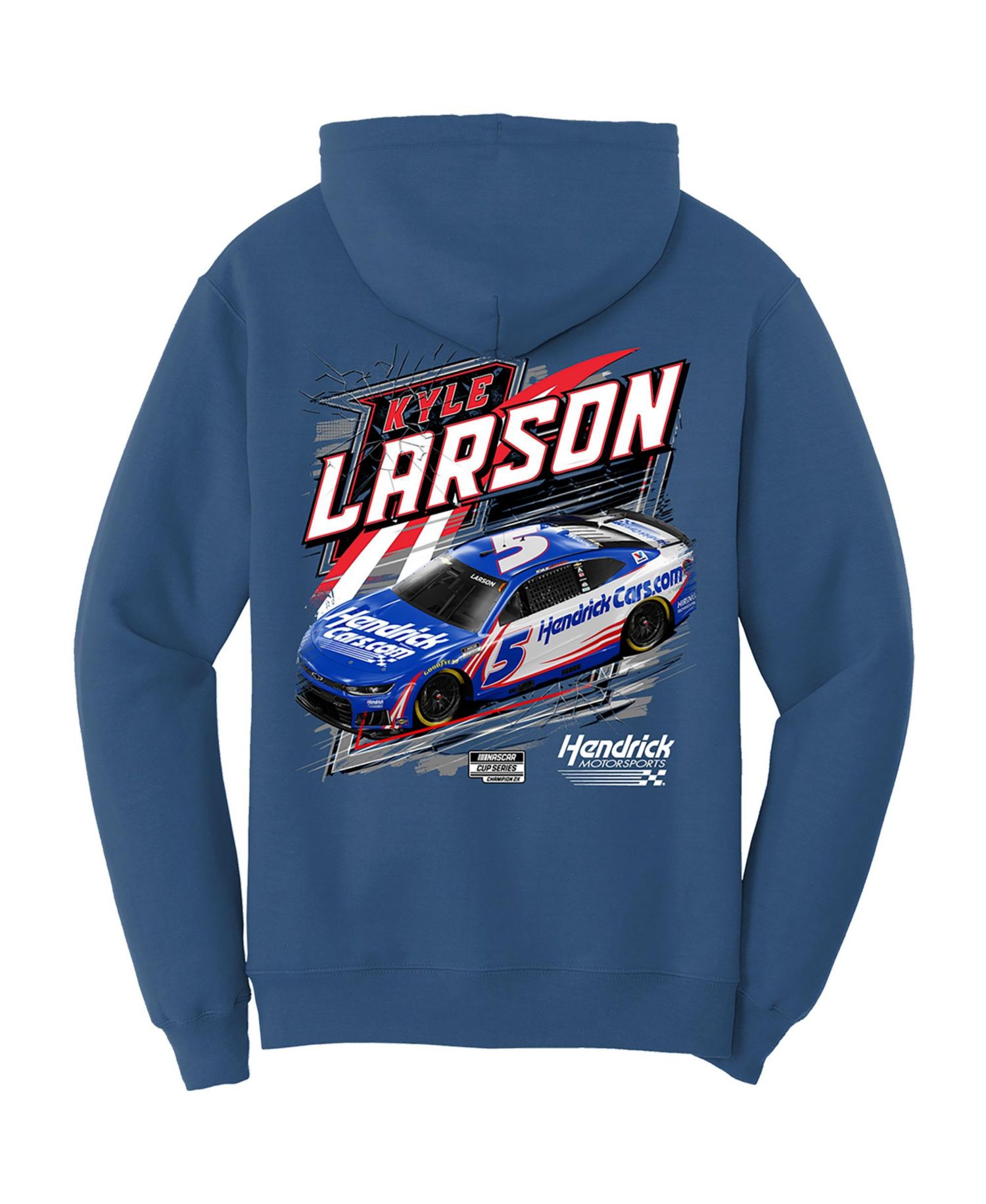 Men's Blue Kyle Larson HendrickCars.com Hoodie