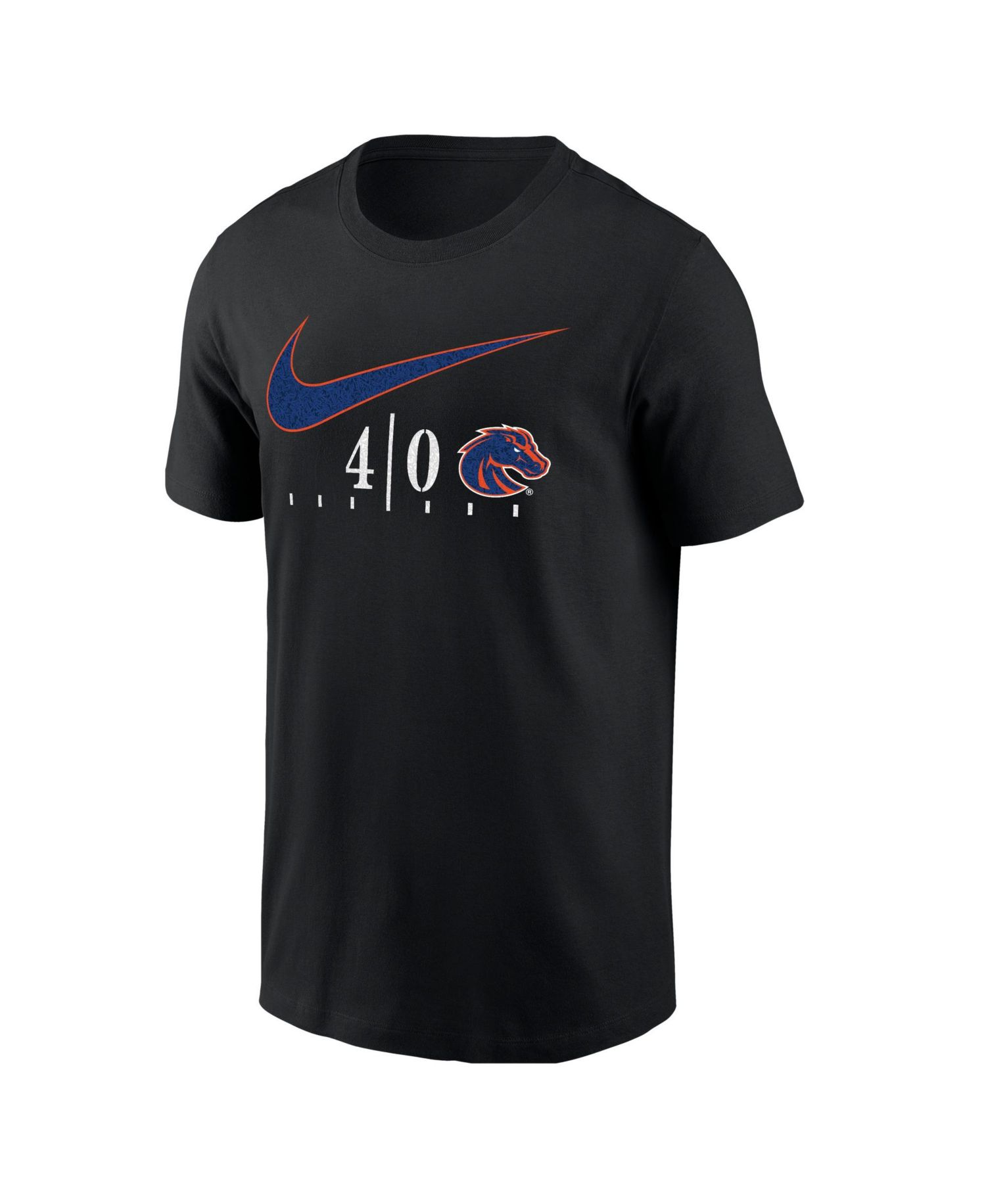 Men's Black Boise State Broncos 40 Years of Blue Turf T-Shirt