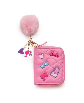 Quilted Kids Zip Wallet with Charms