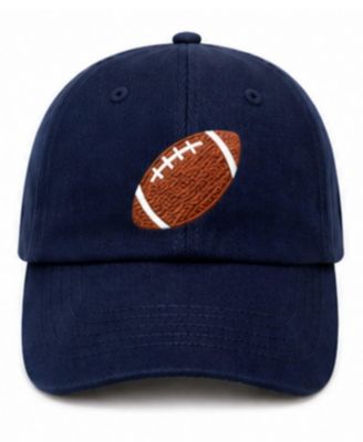 Football Bow Embroidered Baseball Hat