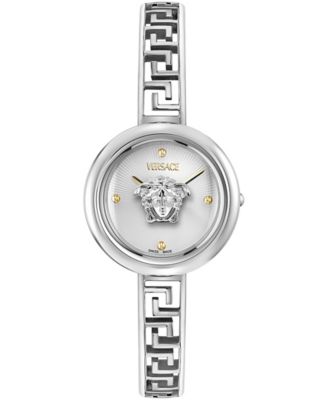 Women's Medusa Eclipse Silver Stainless Steel Bracelet Watch, 28mm