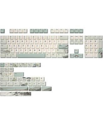 140-Key Jiangnan Mist Cherry Profile PBT Keycap Set