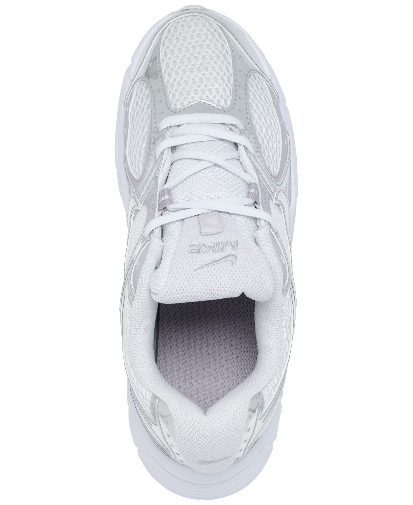 Кроссовки Nike V5 RNR Retro Athletic Sneakers from Finish Line для девочек, цвет: Белый / Серебристый — фото 5