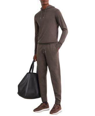 Men's Holland Merino Wool Slim-Fit Long-Sleeve Hoodie