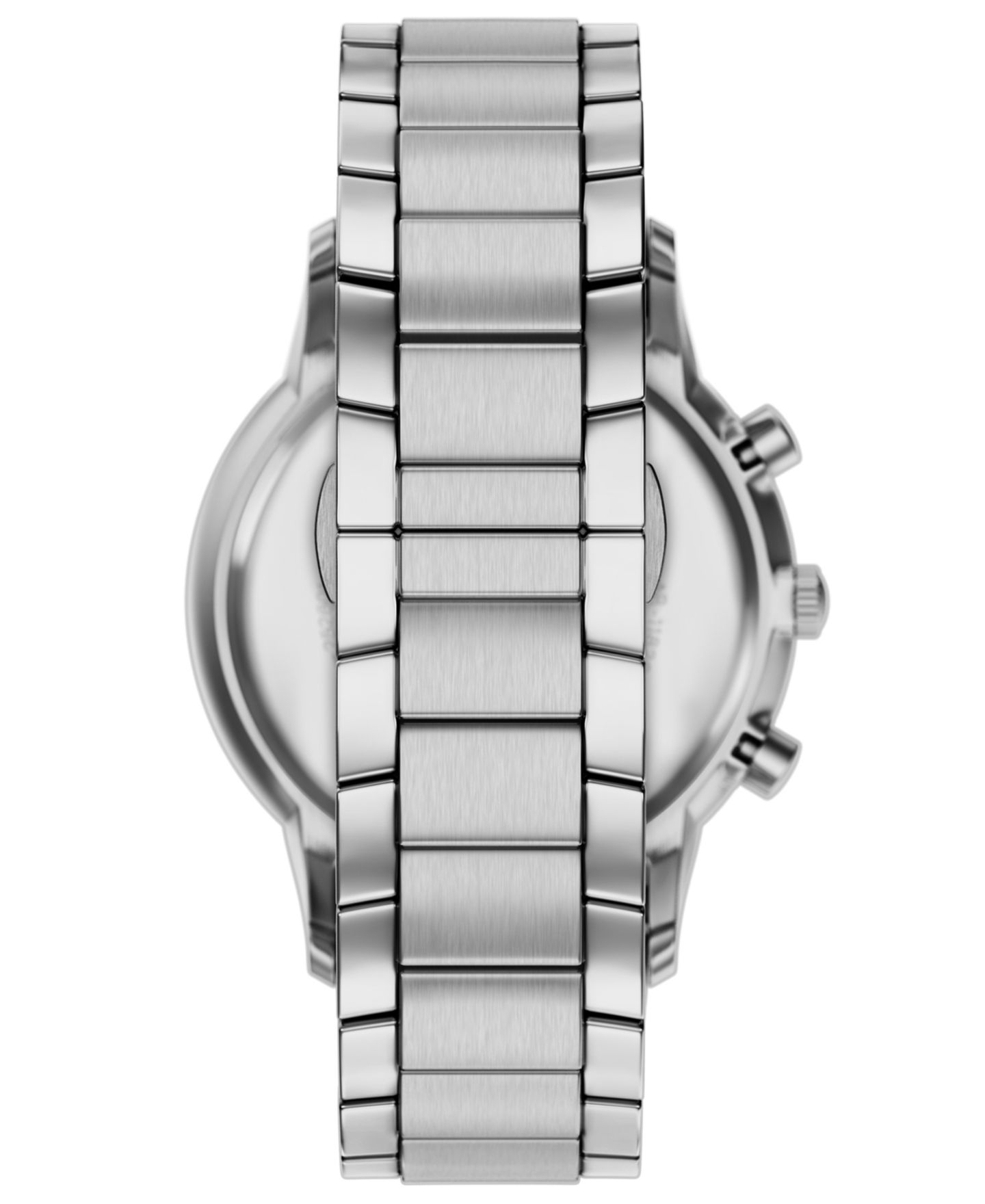 Мужские часы Emporio Armani Quartz Archetipo Chronograph Silver Stainless Steel Bracelet Watch 43mm — фото 2